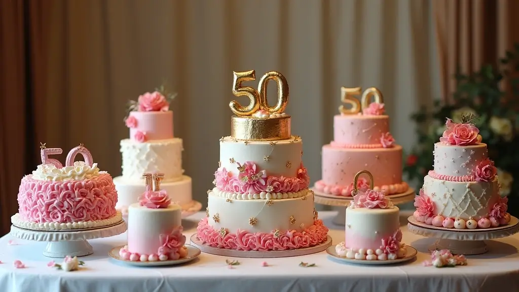 30 Unique 50th Birthday Cake Designs to Celebrate in Style