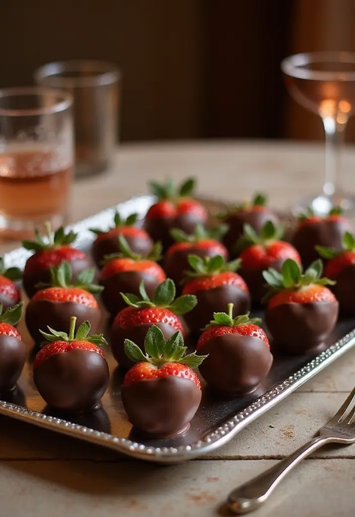 30 Valentine’s Day Baking Ideas to Sweeten Your Celebration 10 30 Valentine’s Day Baking Ideas to Sweeten Your Celebration - 10. Chocolate Dipped Strawberries