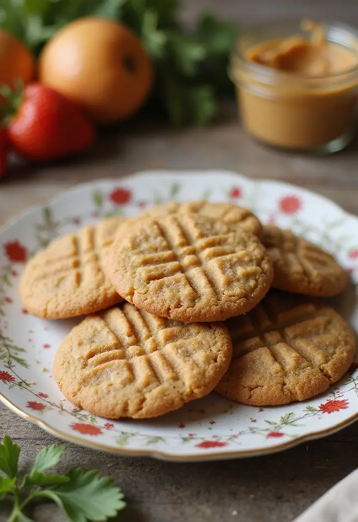 30 Valentine’s Day Baking Ideas to Sweeten Your Celebration 14 30 Valentine’s Day Baking Ideas to Sweeten Your Celebration - 14. Healthy Peanut Butter Cookies