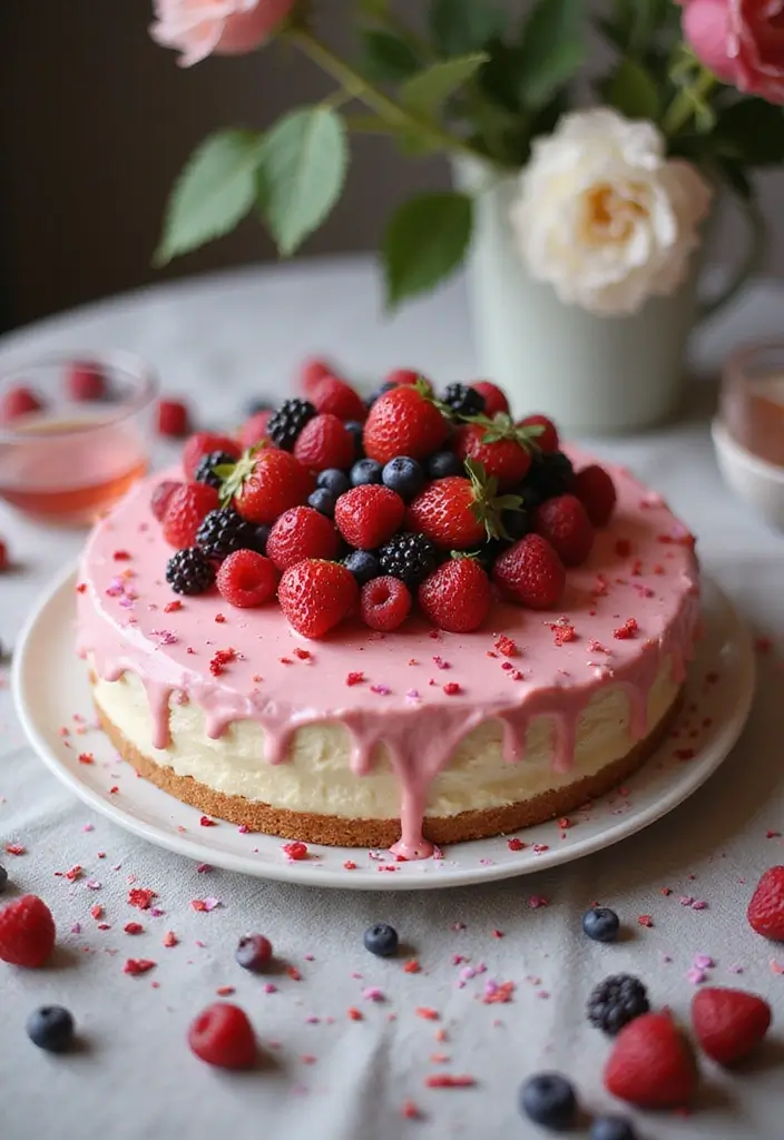 30 Valentine’s Day Baking Ideas to Sweeten Your Celebration 16 30 Valentine’s Day Baking Ideas to Sweeten Your Celebration - 16. Healthy Valentine’s Day Cake