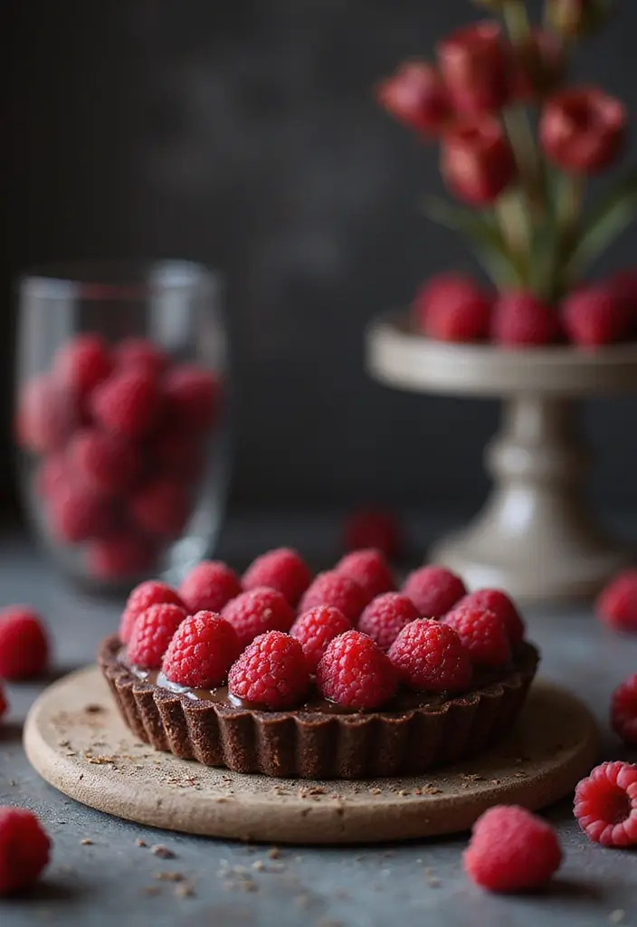 30 Valentine’s Day Baking Ideas to Sweeten Your Celebration 17 30 Valentine’s Day Baking Ideas to Sweeten Your Celebration - 17. Dark Chocolate Raspberry Tart