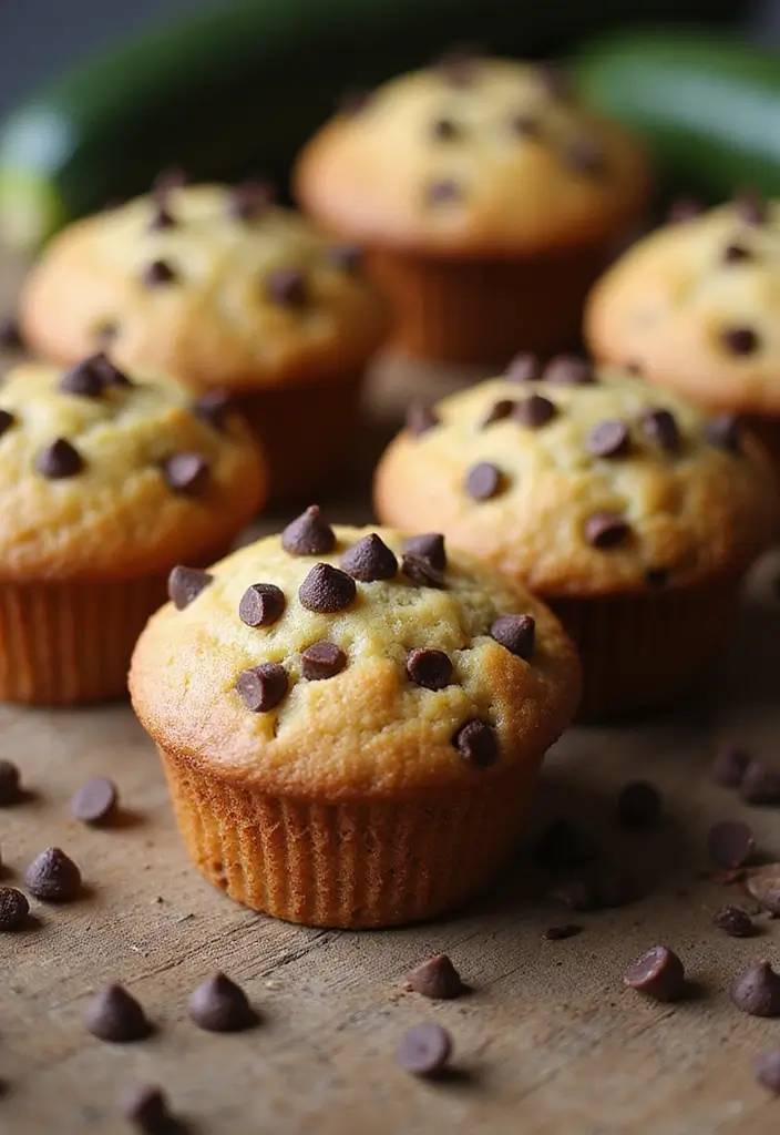 30 Valentine’s Day Baking Ideas to Sweeten Your Celebration 19 30 Valentine’s Day Baking Ideas to Sweeten Your Celebration - 19. Chocolate Chip Zucchini Muffins