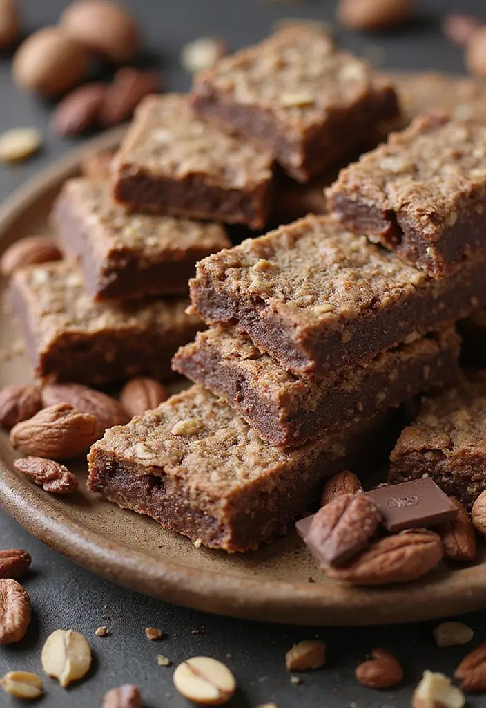 30 Valentine’s Day Baking Ideas to Sweeten Your Celebration 21 30 Valentine’s Day Baking Ideas to Sweeten Your Celebration - 21. Nutty Chocolate Energy Bars