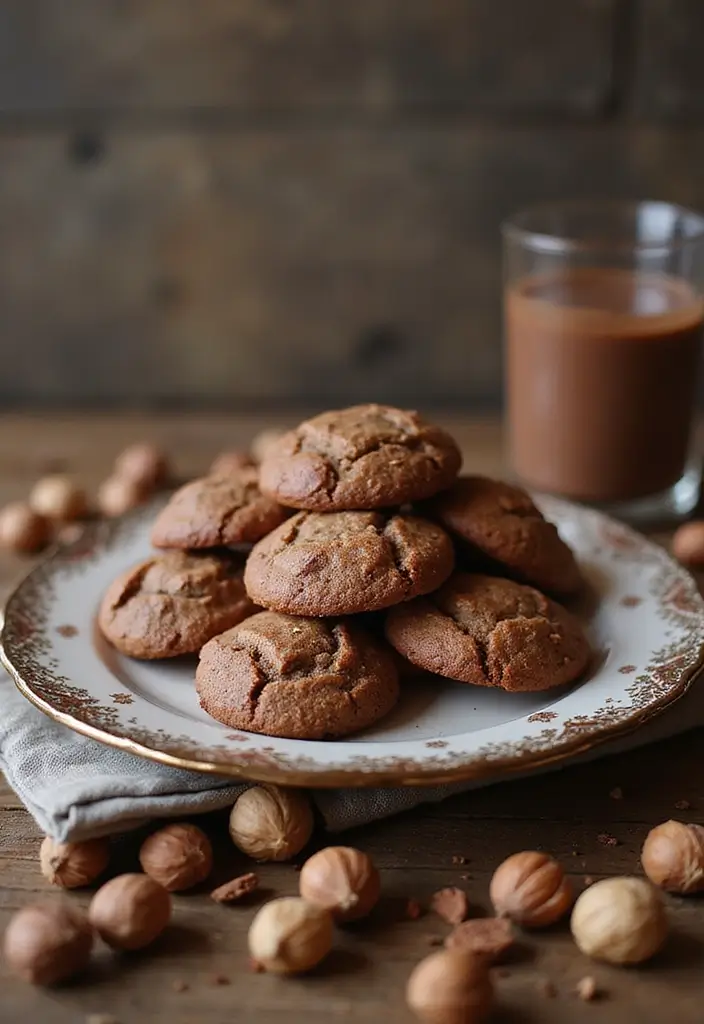 30 Valentine’s Day Baking Ideas to Sweeten Your Celebration 26 30 Valentine’s Day Baking Ideas to Sweeten Your Celebration - 26. Spiced Chocolate Hazelnut Spread Cookies