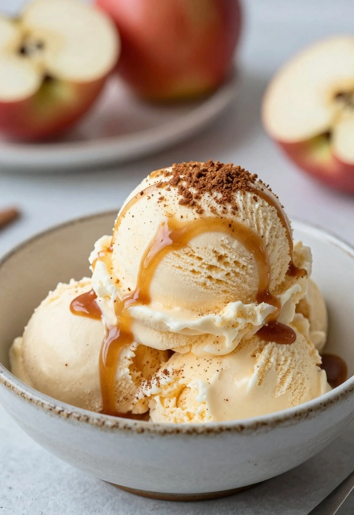 10 Apple Butter Recipes for Rich Spiced Sweet Uses - 10. Apple Butter Ice Cream