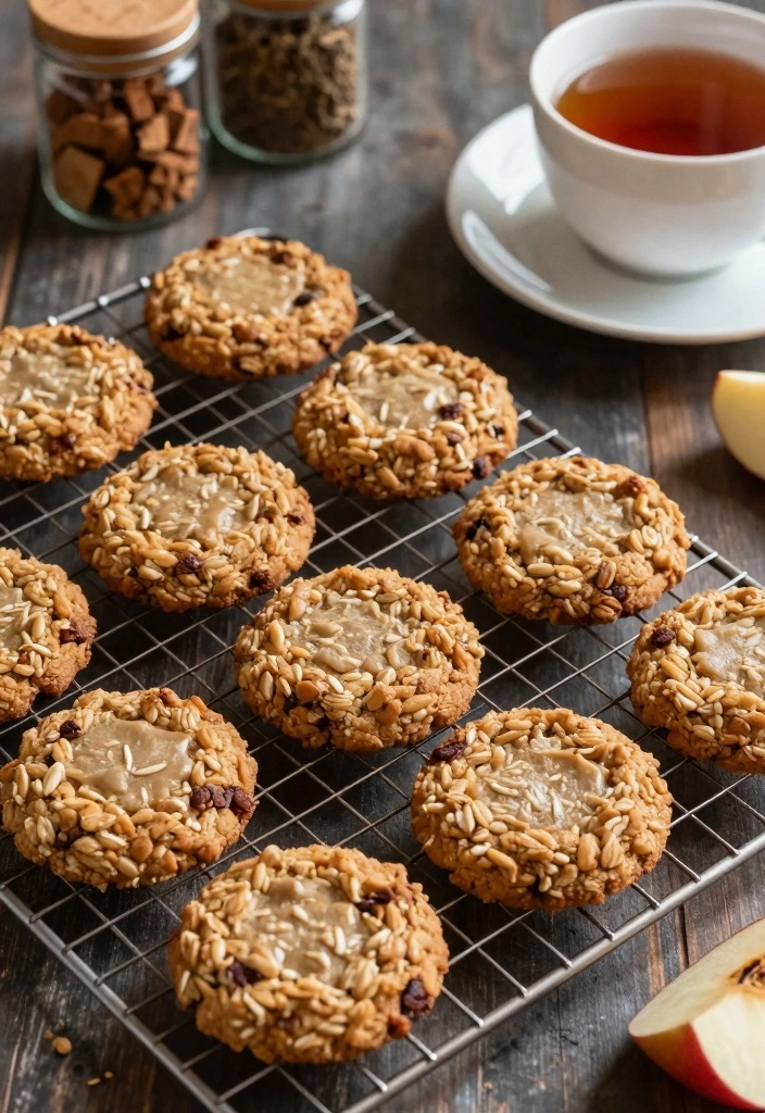 10 Apple Butter Recipes for Rich Spiced Sweet Uses - 3. Apple Butter Oatmeal Cookies