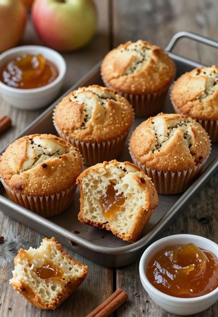 10 Apple Butter Recipes for Rich Spiced Sweet Uses - 4. Apple Butter Muffins