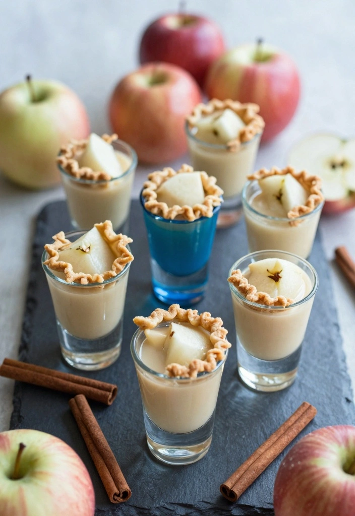 10 Apple Vodka Recipes for Crisp Bright Fruity Cocktails - 7. Apple Pie Vodka Shooter