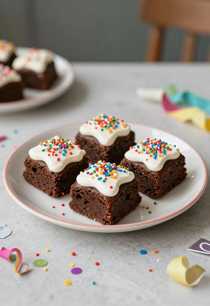 10 Brownie Cookie Recipes for Fudgy Rich Chocolate Bliss 100 10 Brownie Cookie Recipes for Fudgy Rich Chocolate Bliss - 10. Birthday Cake Brownie Cookies