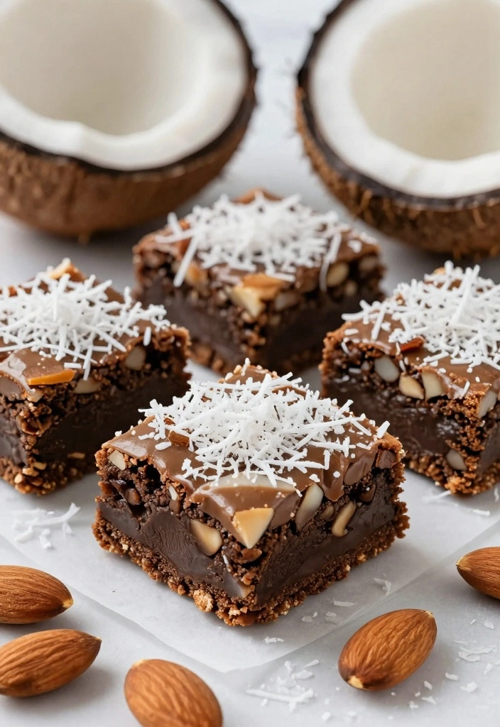 10 Brownie Cookie Recipes for Fudgy Rich Chocolate Bliss 56 10 Brownie Cookie Recipes for Fudgy Rich Chocolate Bliss - 6. Coconut Almond Brownie Cookies