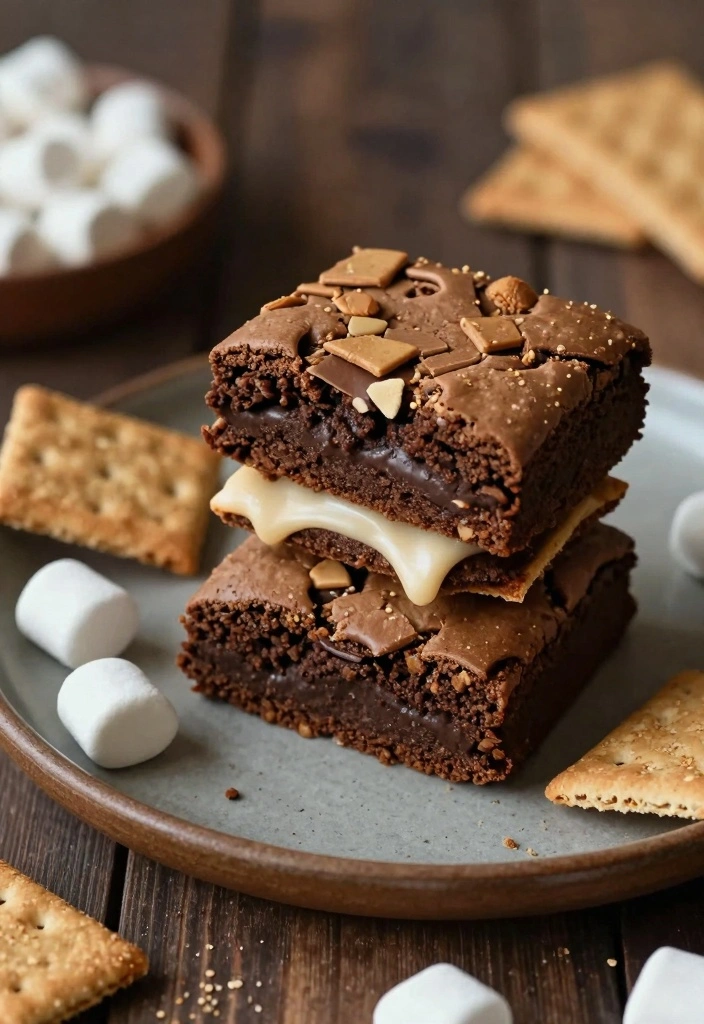 10 Brownie Cookie Recipes for Fudgy Rich Chocolate Bliss 78 10 Brownie Cookie Recipes for Fudgy Rich Chocolate Bliss - 8. S’mores Brownie Cookies