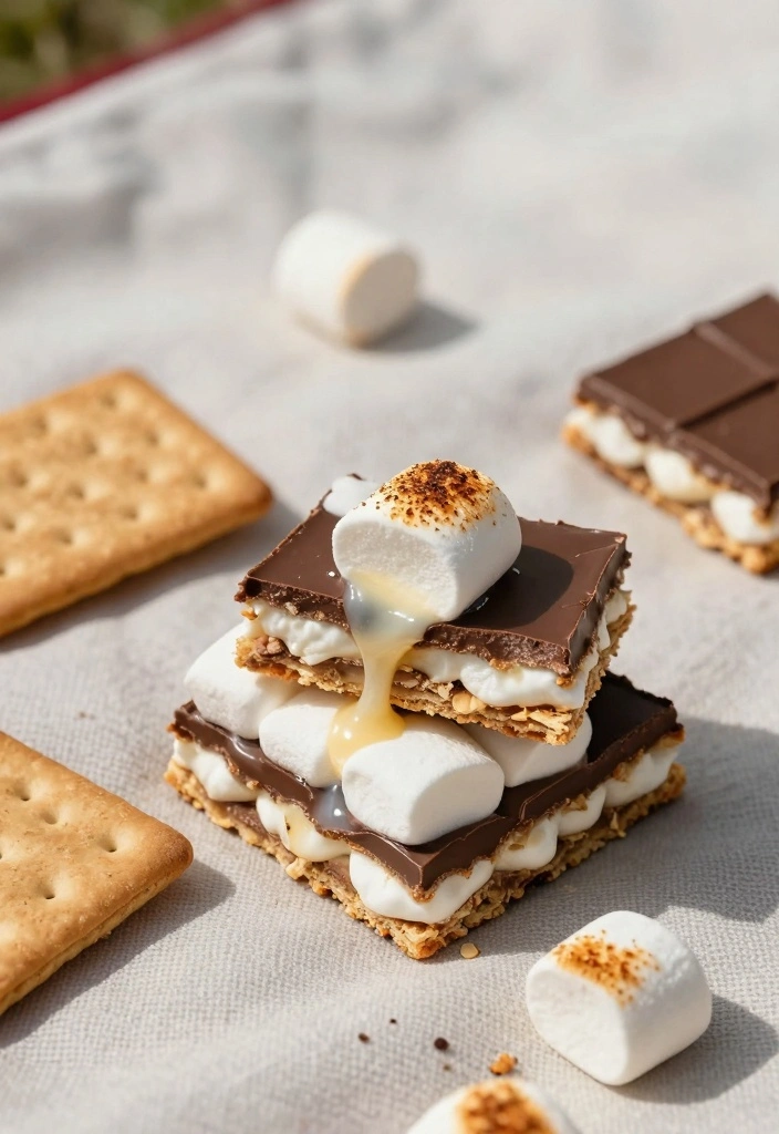10 Cookie Bar Recipes for Easy Chewy Crowd Friendly Desserts - 5. S'mores Cookie Bars