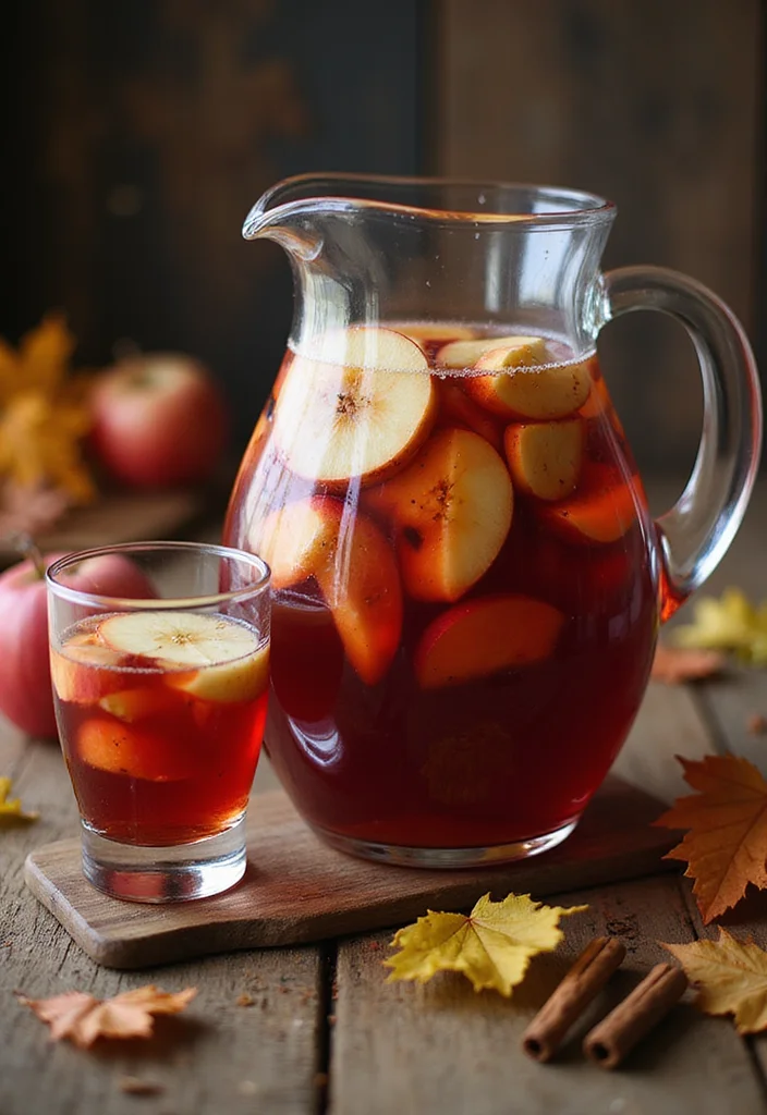 10 Crown Royal Apple Drink Recipes for Smooth Sweet Apple Cocktails - 4. Spiced Apple Sangria