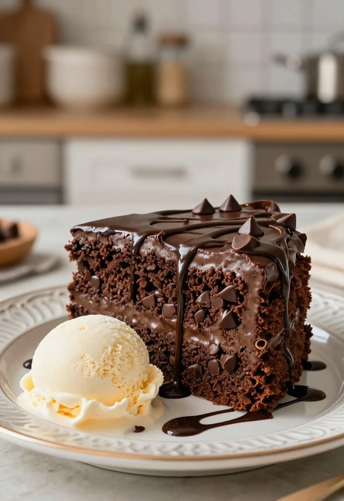 10 Dump Cake Recipes for Fast Easy Crowd Pleasing Desserts - 3. Decadent Chocolate Chip Dump Cake