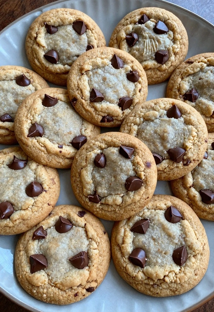 10 Easy Chocolate Chip Cookie Recipes for Quick Delicious Treats 7. Flourless Chocolate Chip Cookies