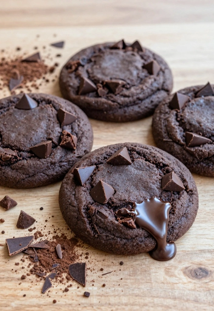 10 Easy Chocolate Chip Cookie Recipes for Quick Delicious Treats 8. Double Chocolate Chip Cookies