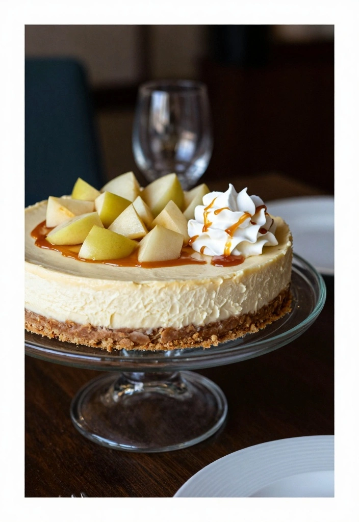 10 Granny Smith Apple Recipes for Crisp Tart Sweet Dishes - 8. No-Bake Granny Smith Apple Cheesecake