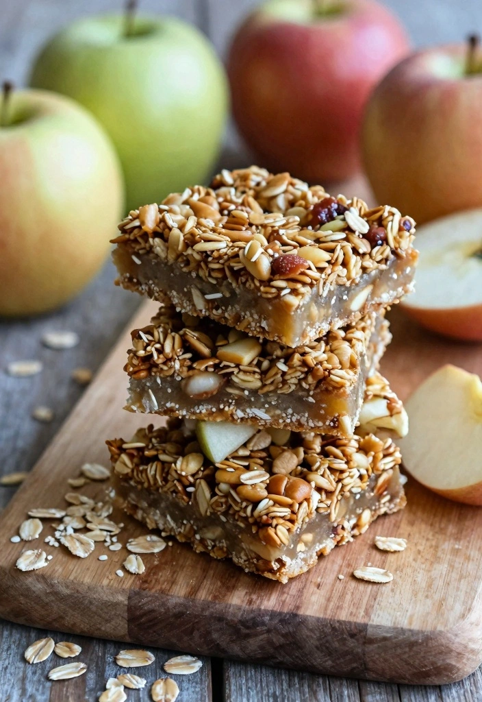 10 Honeycrisp Apple Recipes for Juicy Fresh Sweet Fall Flavor - 8. Honeycrisp Apple Granola Bars