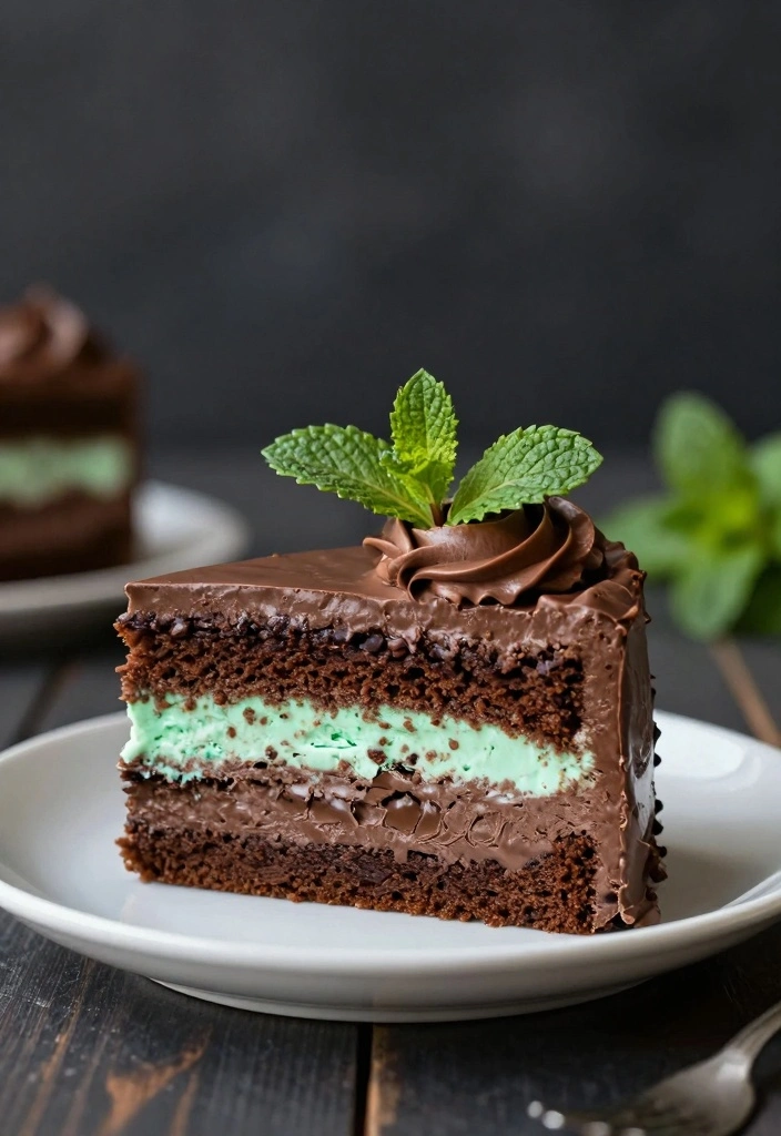 10 Ice Box Cake Recipes for Cool Creamy No Bake Desserts - 5. Chocolate Mint Ice Box Cake