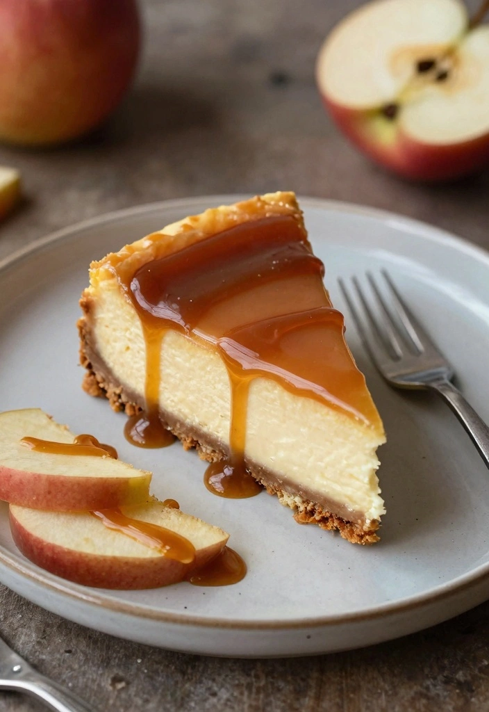 10 Instant Pot Apple Recipes for Quick Warm Seasonal Treats - 9. Instant Pot Caramel Apple Cheesecake