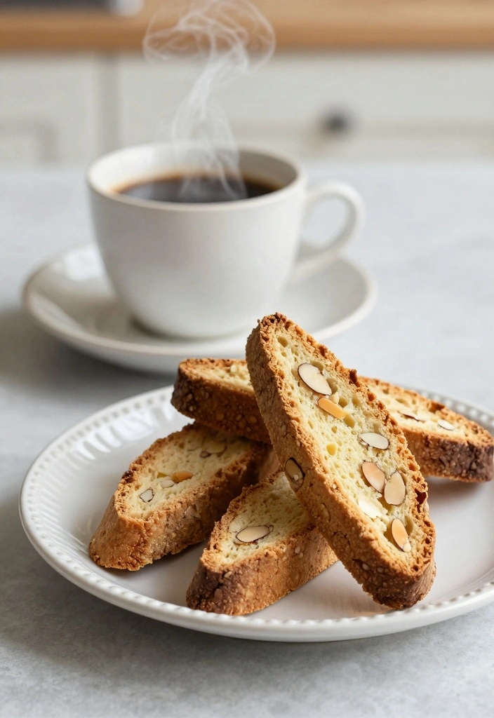 10 Italian Cookie Recipes for Traditional Sweet Crunchy Flavor - 1. Almond Biscotti