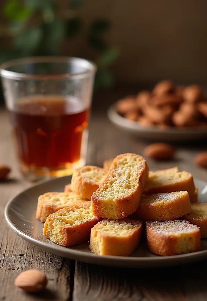 10 Italian Cookie Recipes for Traditional Sweet Crunchy Flavor - 2. Cantucci (Tuscan Biscotti)