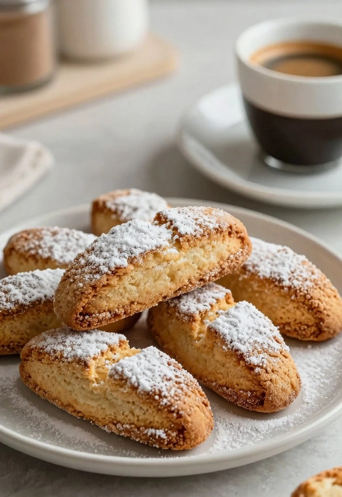 10 Italian Cookie Recipes for Traditional Sweet Crunchy Flavor - 4. Amaretti Cookies