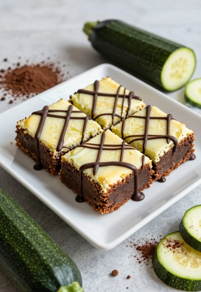 10 Low Glycemic Dessert Recipes for Sweet Balanced Enjoyment - 7. Zucchini Brownies