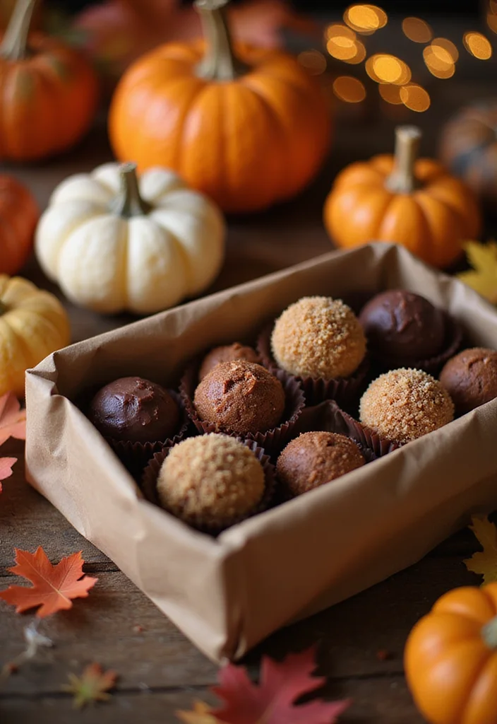 10 Maple Dessert Recipes for Warm Rich Autumn Sweetness - 10. Maple Chocolate Truffles