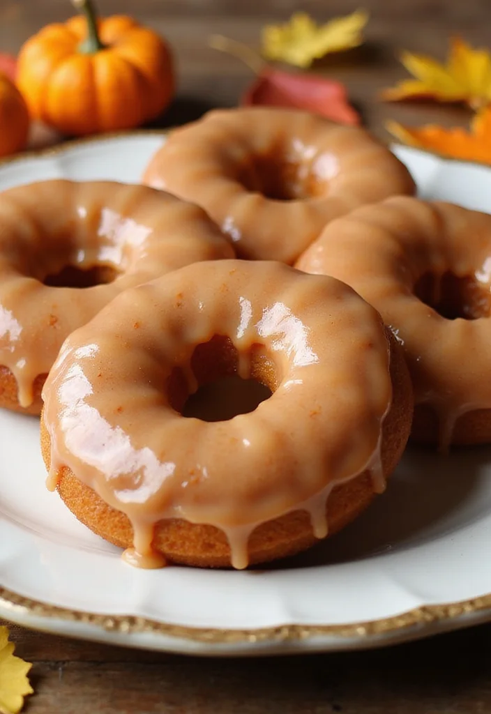 10 Maple Dessert Recipes for Warm Rich Autumn Sweetness - 4. Maple Glazed Donuts
