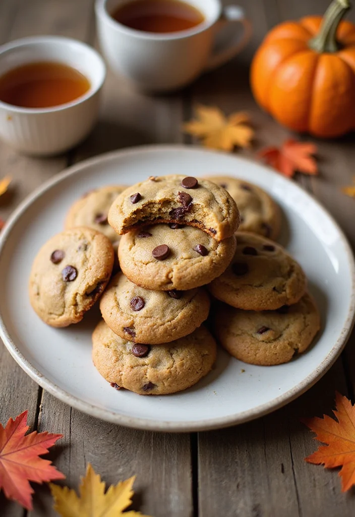 10 Maple Dessert Recipes for Warm Rich Autumn Sweetness - 6. Maple Chocolate Chip Cookies