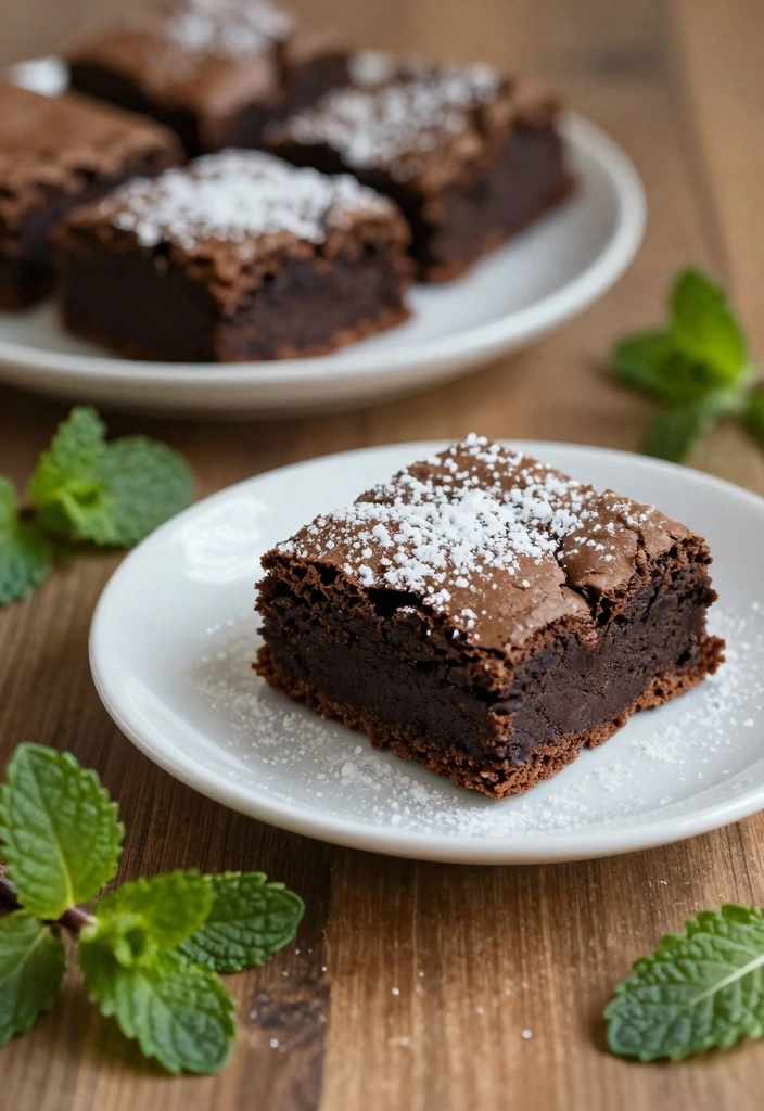 10 Mint Dessert Recipes for Cool Refreshing Sweet Treats - 3. Mint Brownies
