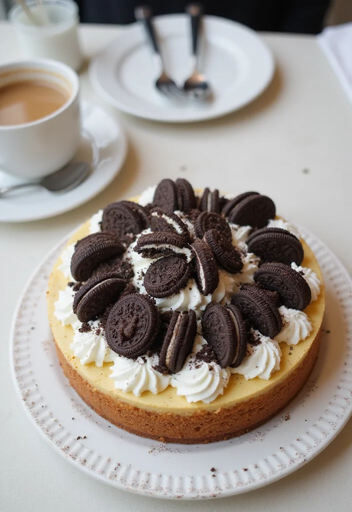 10 Oreo Cookie Recipes for Fun Creamy Crunchy Desserts 1 10 Oreo Cookie Recipes for Fun Creamy Crunchy Desserts - 1. No-Bake Oreo Cheesecake