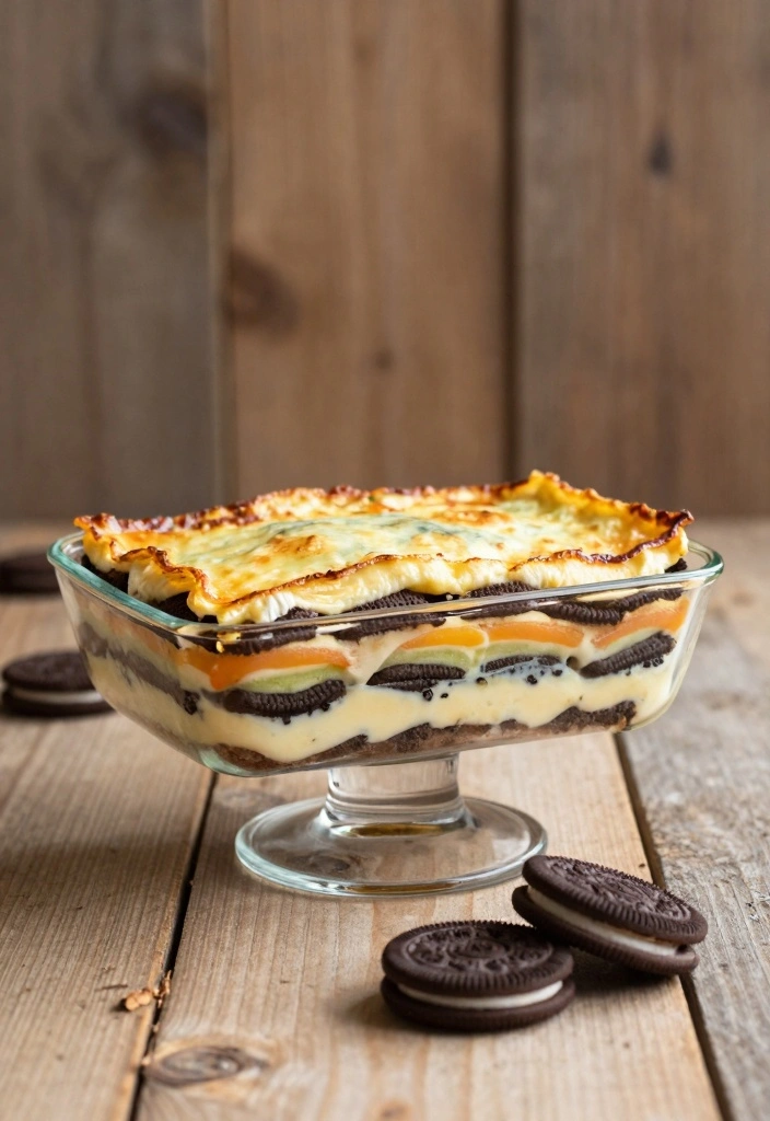 10 Oreo Cookie Recipes for Fun Creamy Crunchy Desserts 45 10 Oreo Cookie Recipes for Fun Creamy Crunchy Desserts - 5. Oreo Dessert Lasagna