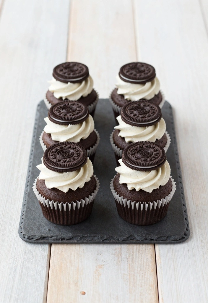 10 Oreo Cookie Recipes for Fun Creamy Crunchy Desserts 56 10 Oreo Cookie Recipes for Fun Creamy Crunchy Desserts - 6. Oreo Cupcakes