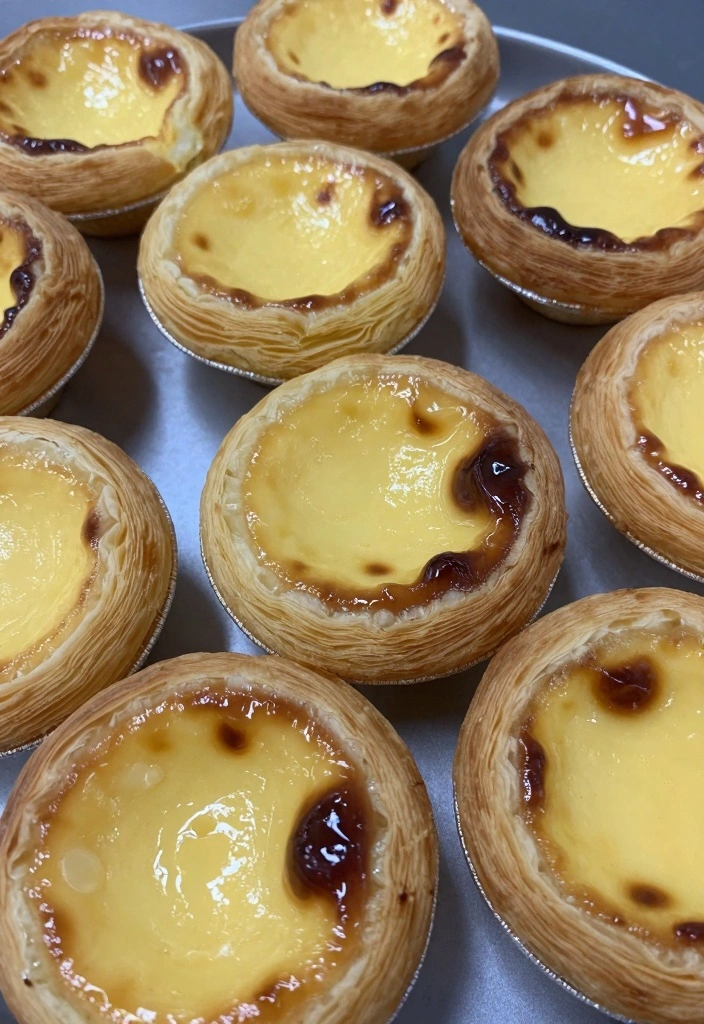 10 Portuguese Dessert Recipes for Authentic Sweet Traditional Flavor - 1. Pastéis de Nata (Custard Tarts)