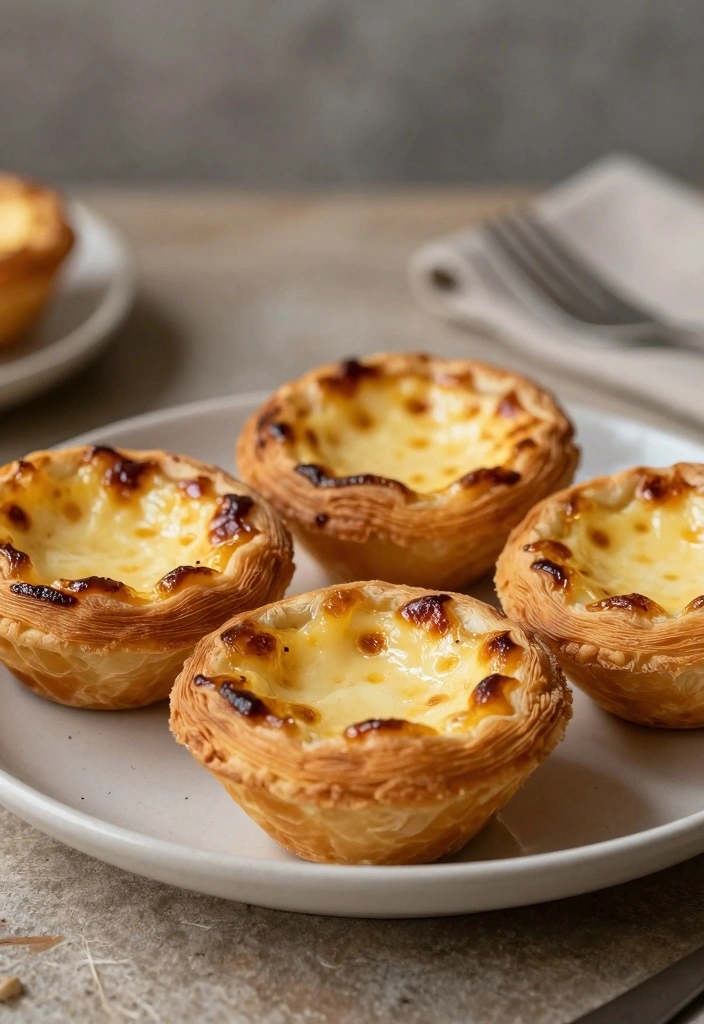 10 Portuguese Dessert Recipes for Authentic Sweet Traditional Flavor - 5. Queijadas de Sintra (Cheese Tarts)