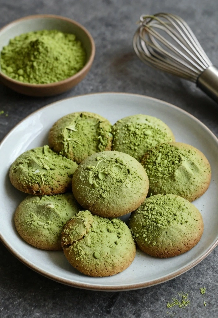 10 Protein Cookie Recipes for Soft Filling High Protein Treats 56 10 Protein Cookie Recipes for Soft Filling High Protein Treats - 6. Matcha Green Tea Protein Cookies