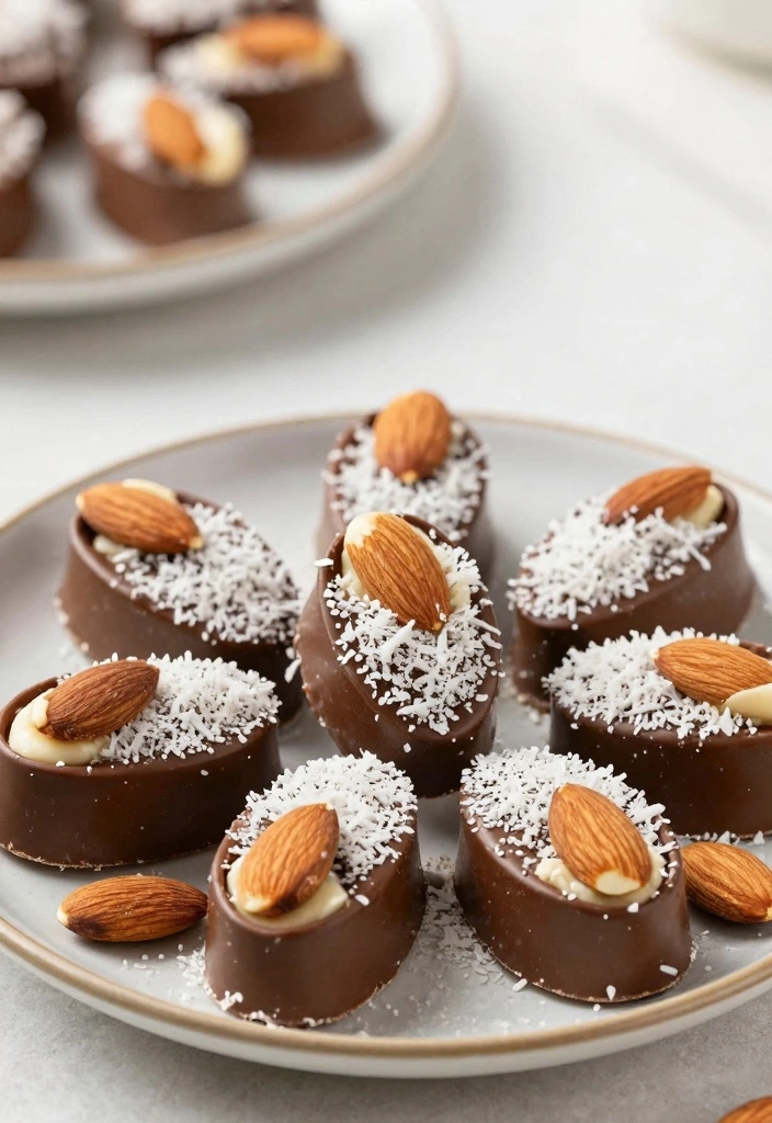 10 Raw Dessert Recipes for Fresh No Bake Healthy Treats - 6. Almond Joy Bites