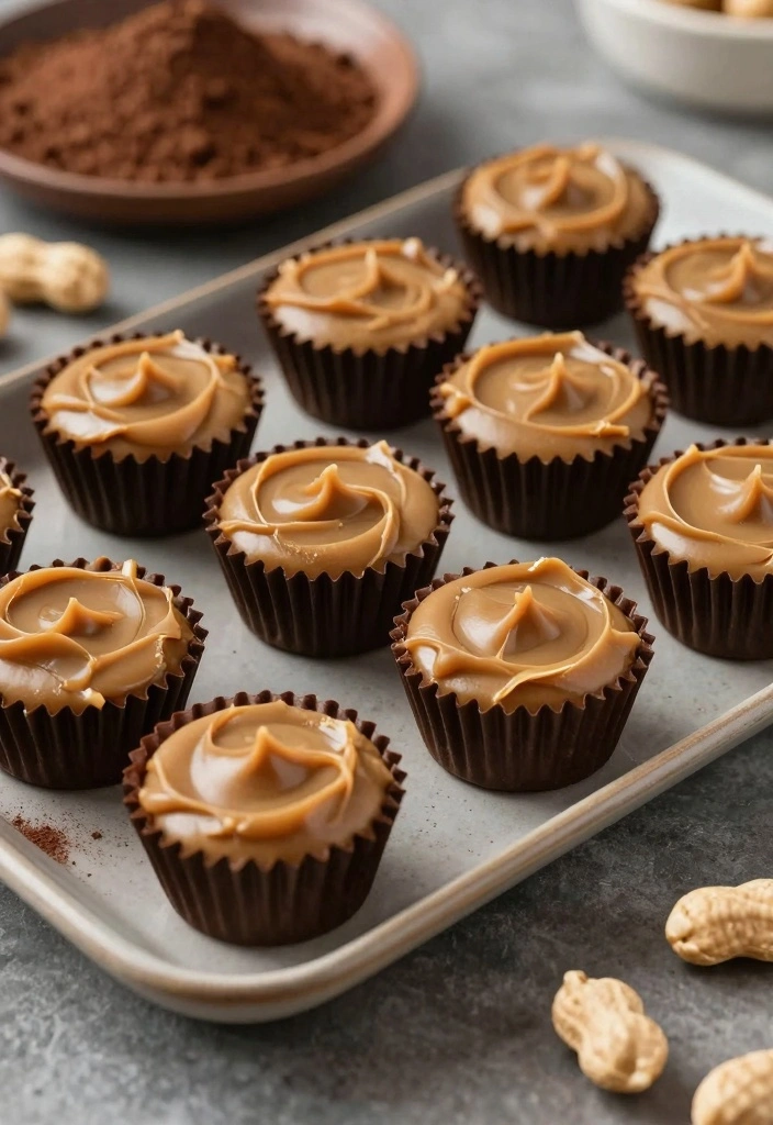 10 Raw Dessert Recipes for Fresh No Bake Healthy Treats - 7. Raw Peanut Butter Cups
