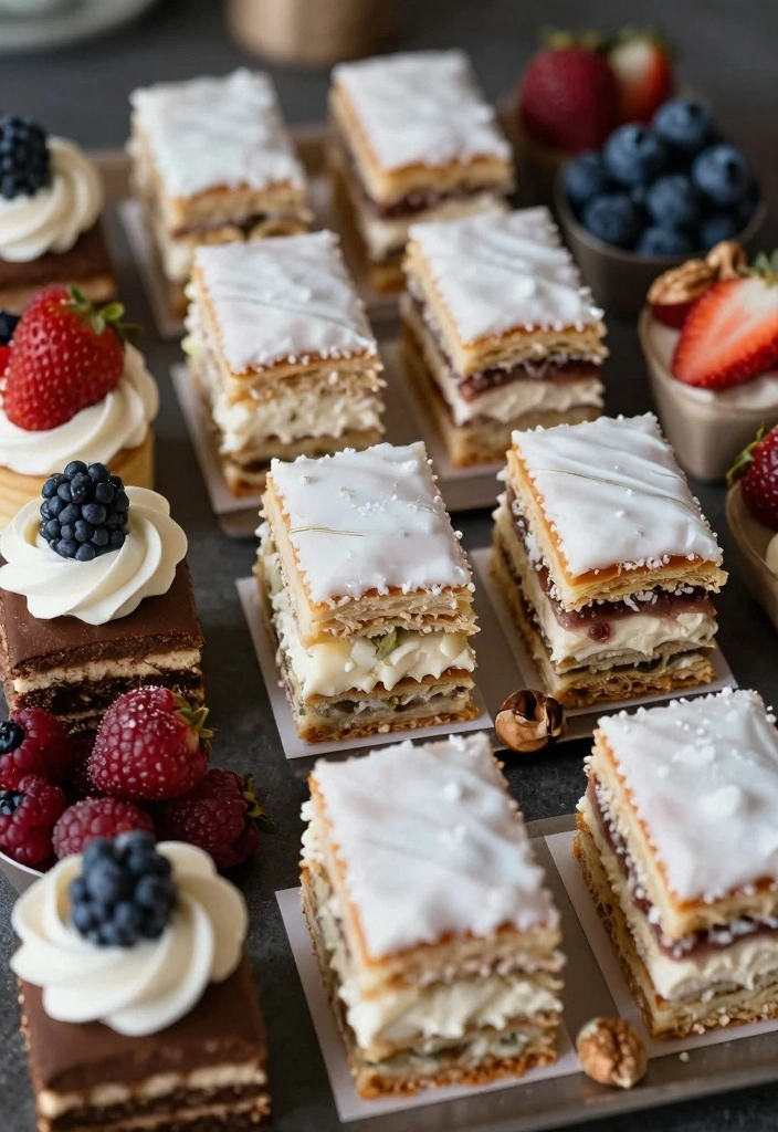 10 Slovakian Baking Recipes for Soft Sweet Heritage Treats - 8. Zákusky - Slovak Layered Pastries