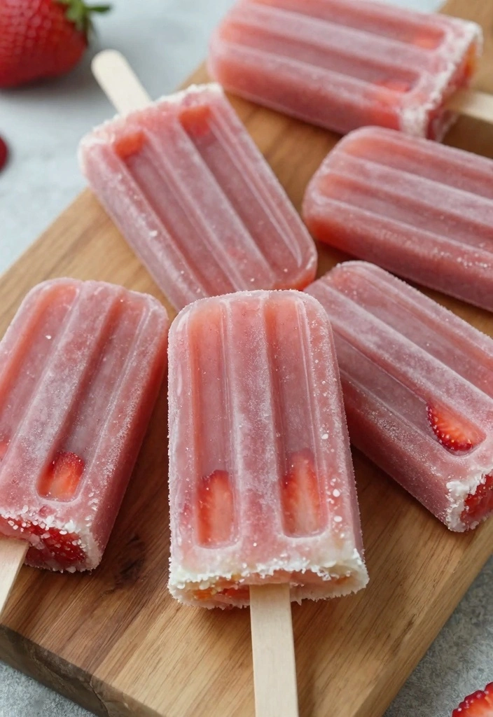 10 Strawberry Jello Dessert Recipes for Fun Bright Retro Treats 100 10 Strawberry Jello Dessert Recipes for Fun Bright Retro Treats - 10. Strawberry Jello Popsicles