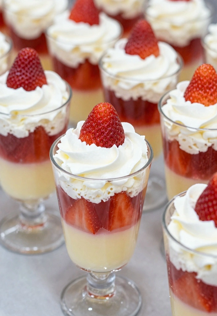 10 Strawberry Jello Dessert Recipes for Fun Bright Retro Treats 12 10 Strawberry Jello Dessert Recipes for Fun Bright Retro Treats - 2. Strawberry Jello Parfait