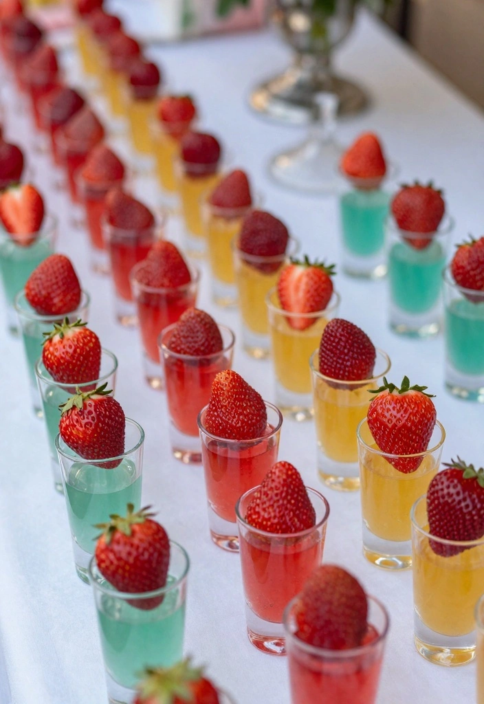 10 Strawberry Jello Dessert Recipes for Fun Bright Retro Treats 78 10 Strawberry Jello Dessert Recipes for Fun Bright Retro Treats - 8. Strawberry Jello Shots