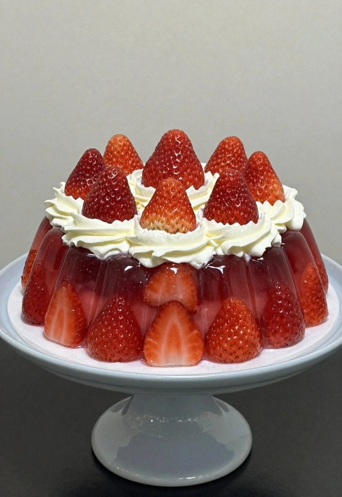 10 Strawberry Jello Dessert Recipes for Fun Bright Retro Treats 89 10 Strawberry Jello Dessert Recipes for Fun Bright Retro Treats - 9. Strawberry Jello Cake