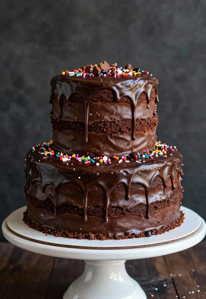 10 Swans Down Cake Flour Recipes for Soft Tender Bakery Texture - 2. Decadent Chocolate Layer Cake