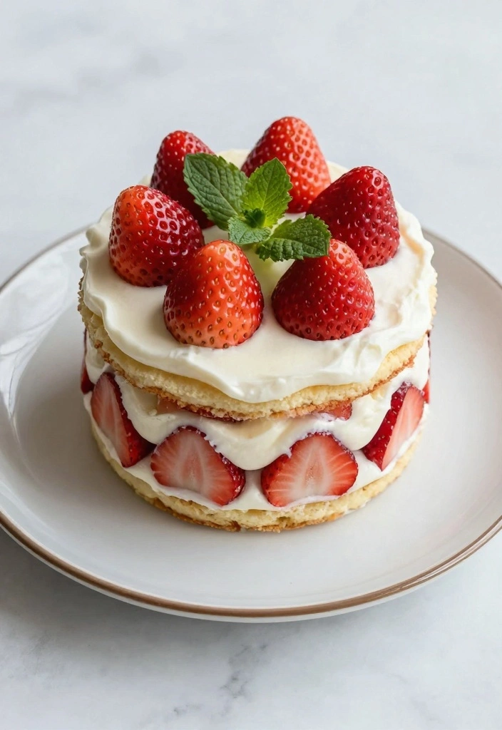 10 Swans Down Cake Flour Recipes for Soft Tender Bakery Texture - 6. Strawberry Shortcake