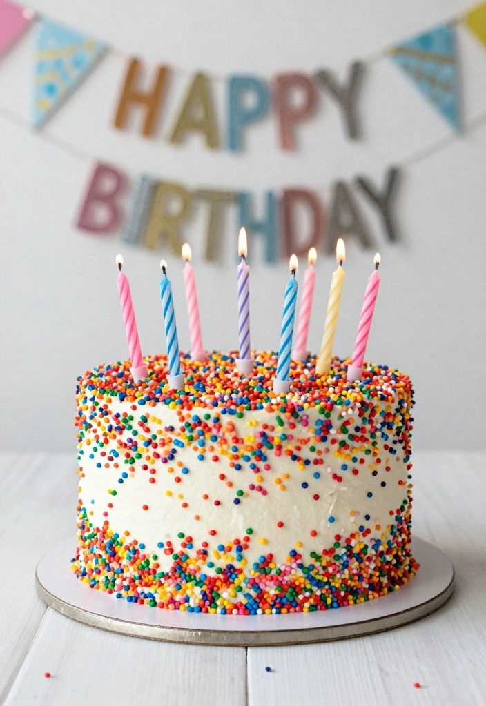 10 Swans Down Cake Flour Recipes for Soft Tender Bakery Texture - 9. Funfetti Birthday Cake