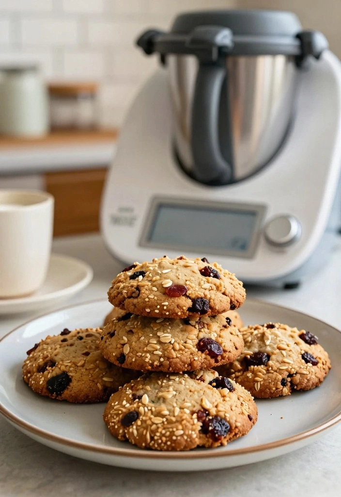 10 Thermomix Sweet Baking Recipes for Quick Easy Treats - 6. Oatmeal Raisin Cookies