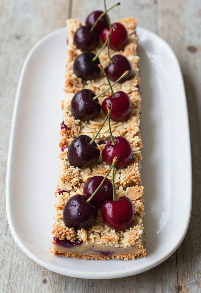 10 Trader Joe’s Baking Recipes for Simple Creative Store Finds - 1. Cherry Almond Crumble Bars